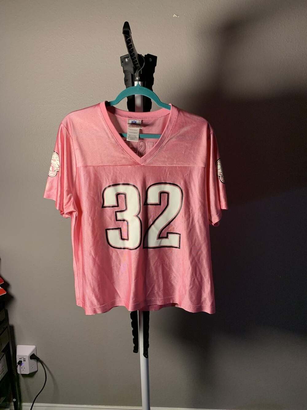 NFL Jacksonville Jaguars Maurice Jones-Drew #32 Pink Women's Dazzle Jersey XL